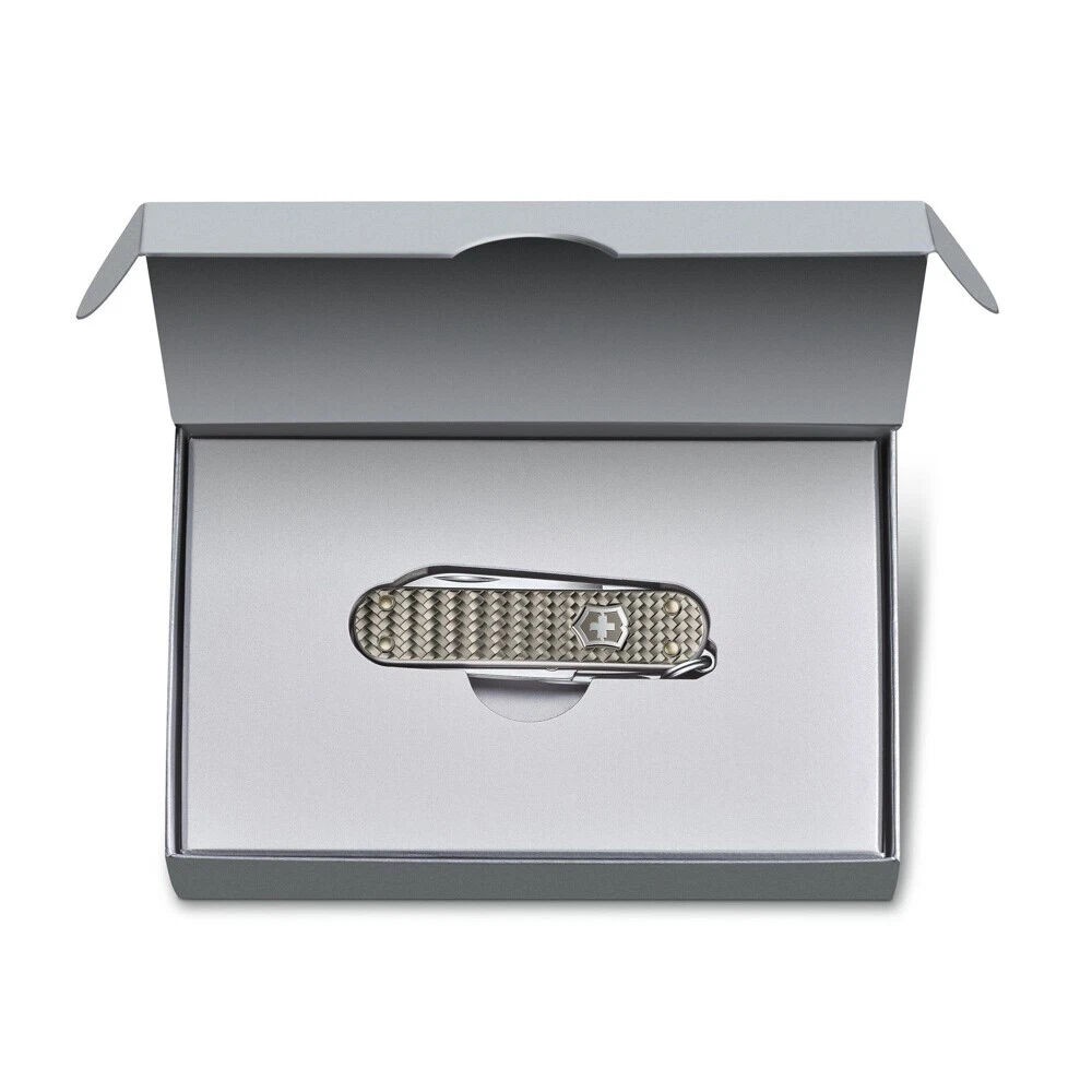 Victorinox Swiss Army Classic SD Precious Alox Grey Pocket Knife