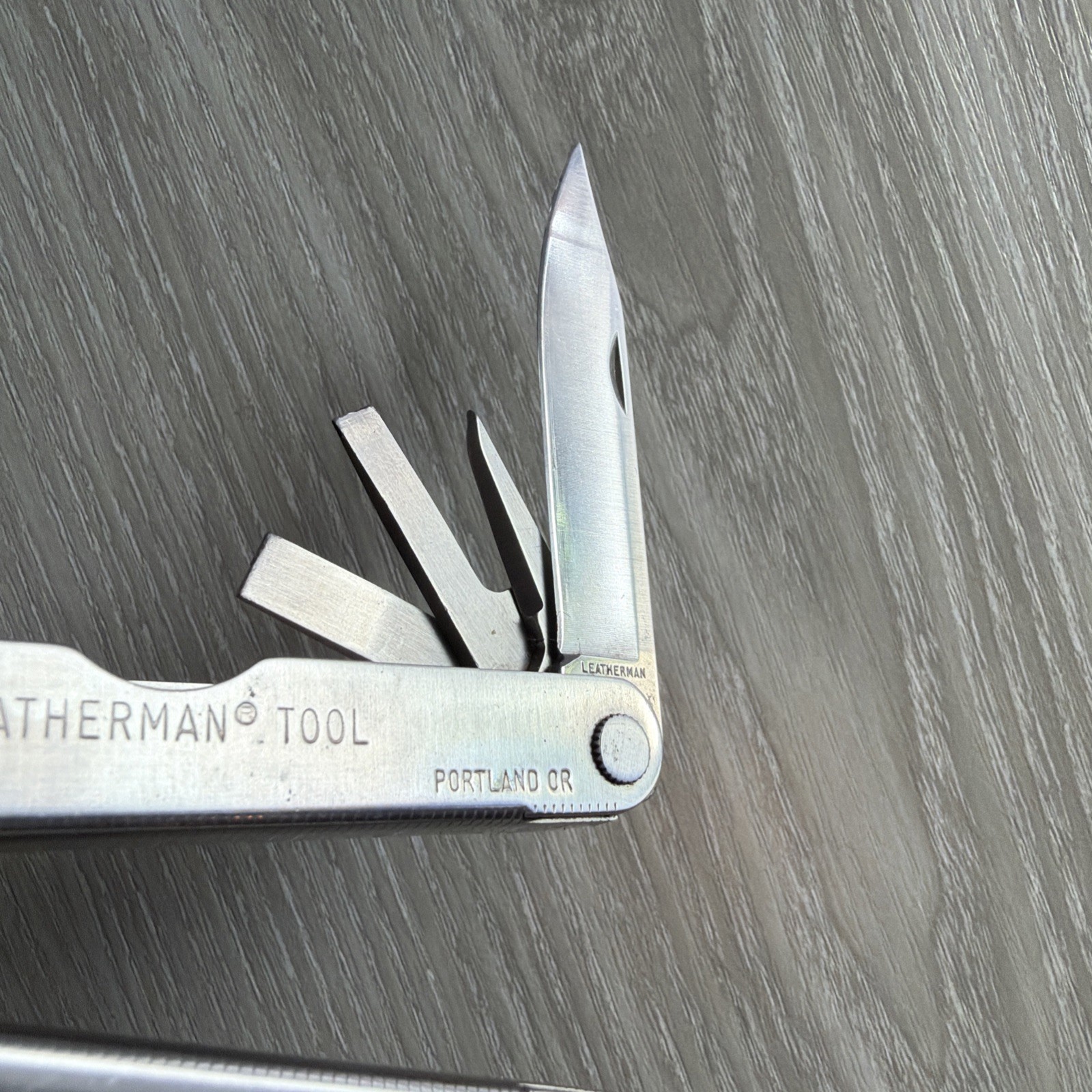 Leatherman Tool Multi Tool Knife File Drives Opener Vintage