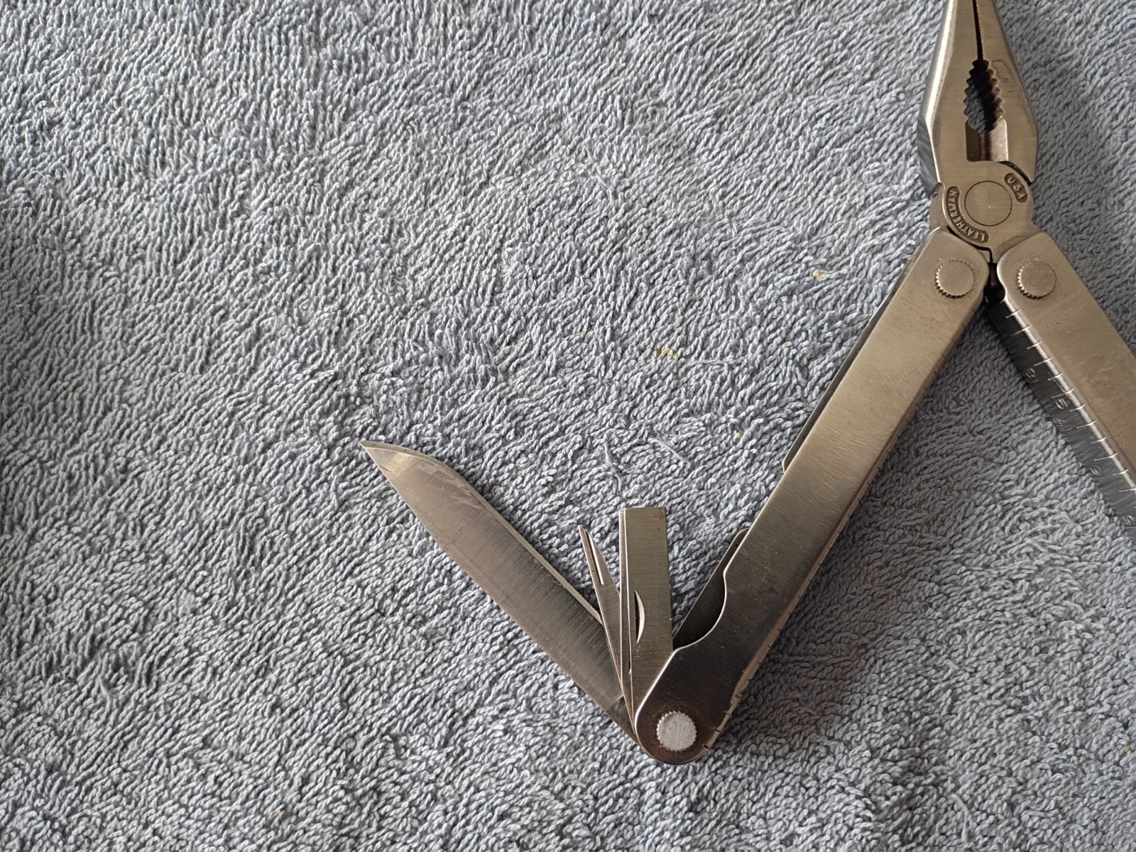 Vintage Leatherman Multi-Tool. Portland, Oregon. Original Leather Case