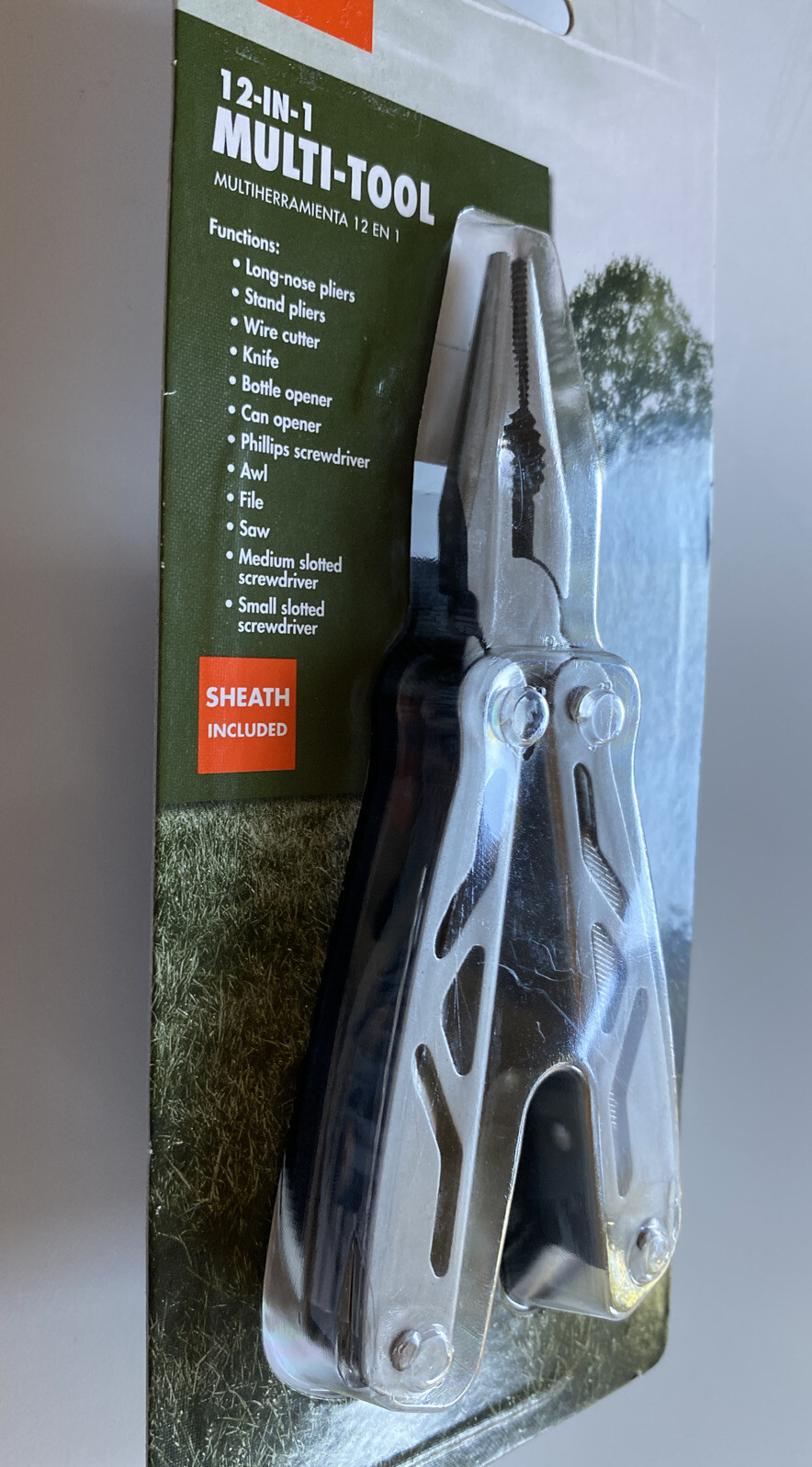 OZARK TRAIL 12-IN-1 MULTI- TOOL SHEATH INCLUDED BRAND NEW! FACTORY SEALED!