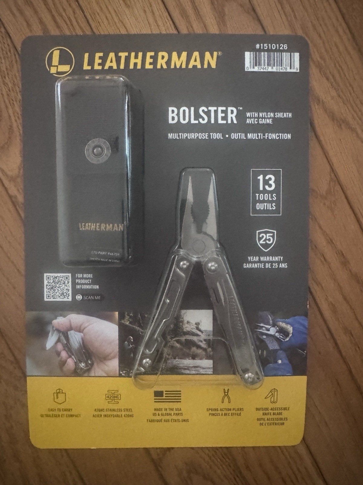 Leatherman Bolster multi tool in exclusive shell for Costco. Limited Edition.