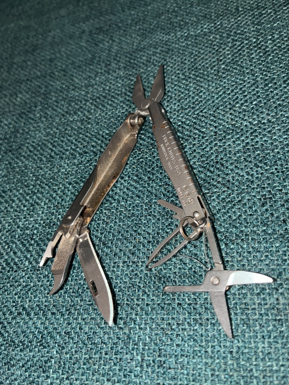 Buck Model 350 Minibuck Tool Multitool Made In USA + Carrying Case