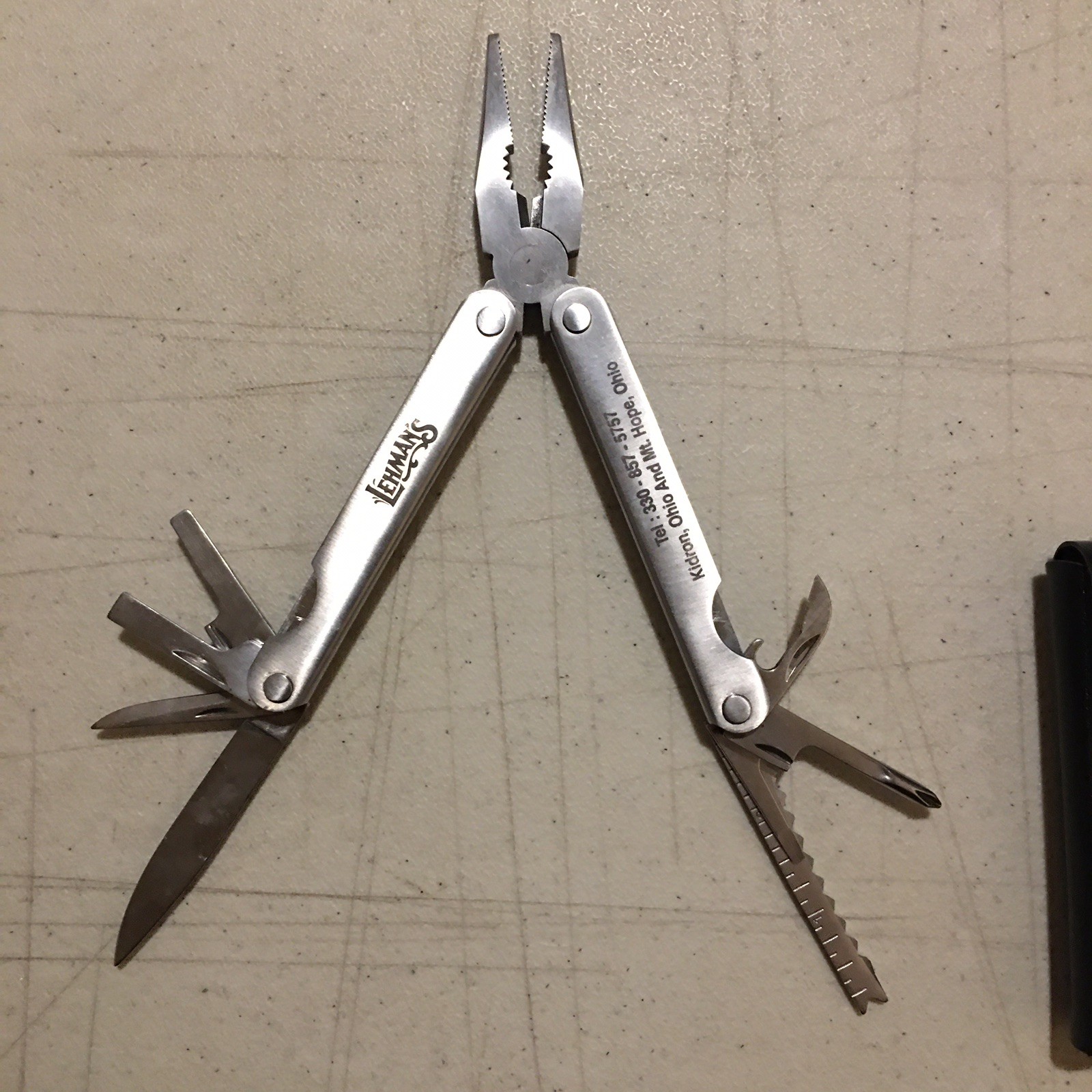 Lehman’s Multi Tool Stainless Steel With Sheath Made In US