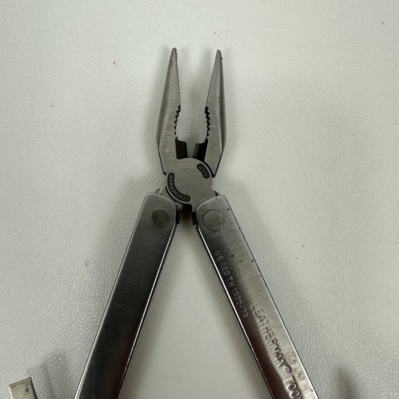 Leatherman Multi Tool Portland OR TM 1325473 With Pouch USA Vintage Original