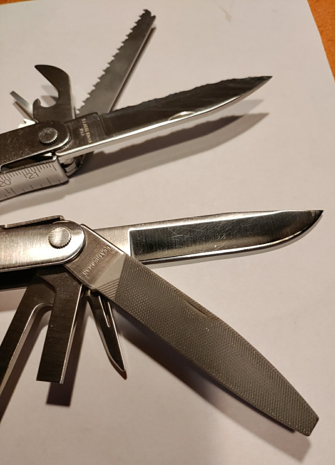 Leatherman Super Multi-Tool 11/96,Stainless,Lightly Used,VGC,Vintage,Fast Ship!!