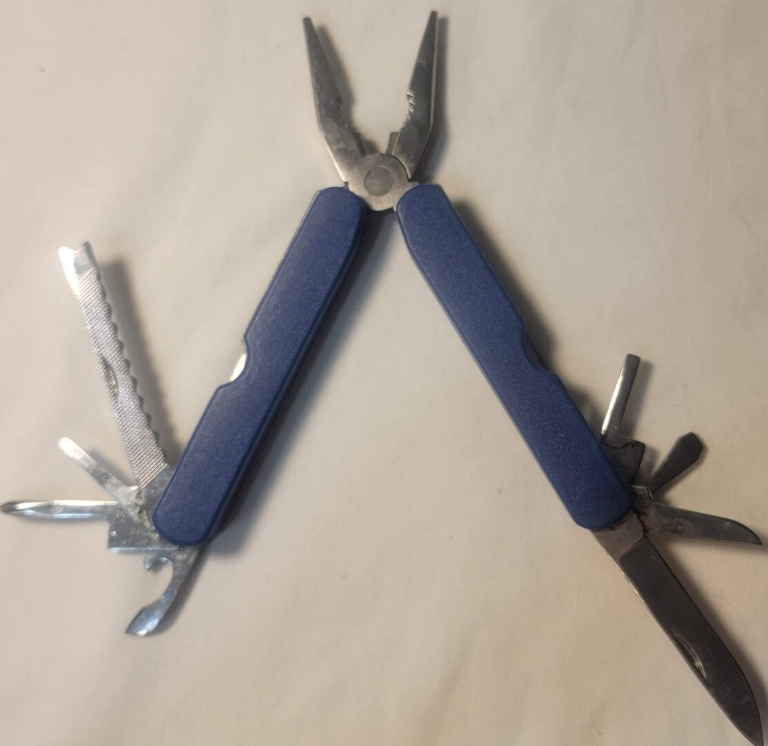 Alltrade Multi-tool Blue & Silver Lot of 2