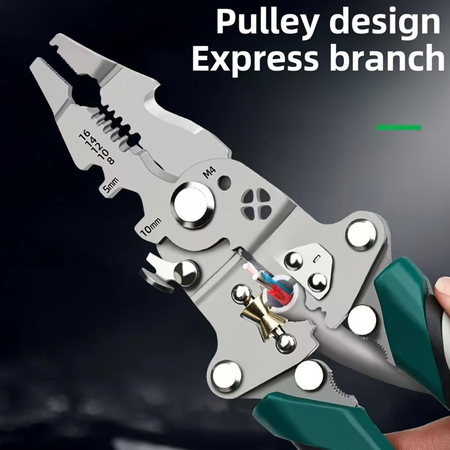 18 in 1 Multi Tool Multifunctional Folding Pliers Heavy-Duty Collapsible Electri