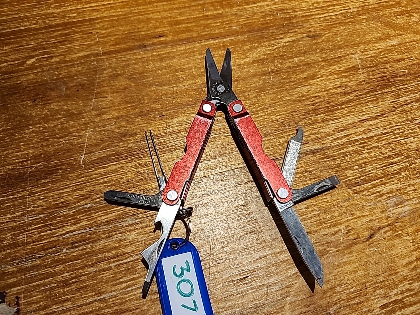 Leatherman Micra Multitool – Red, Stainless Steel, Used, Good Condition