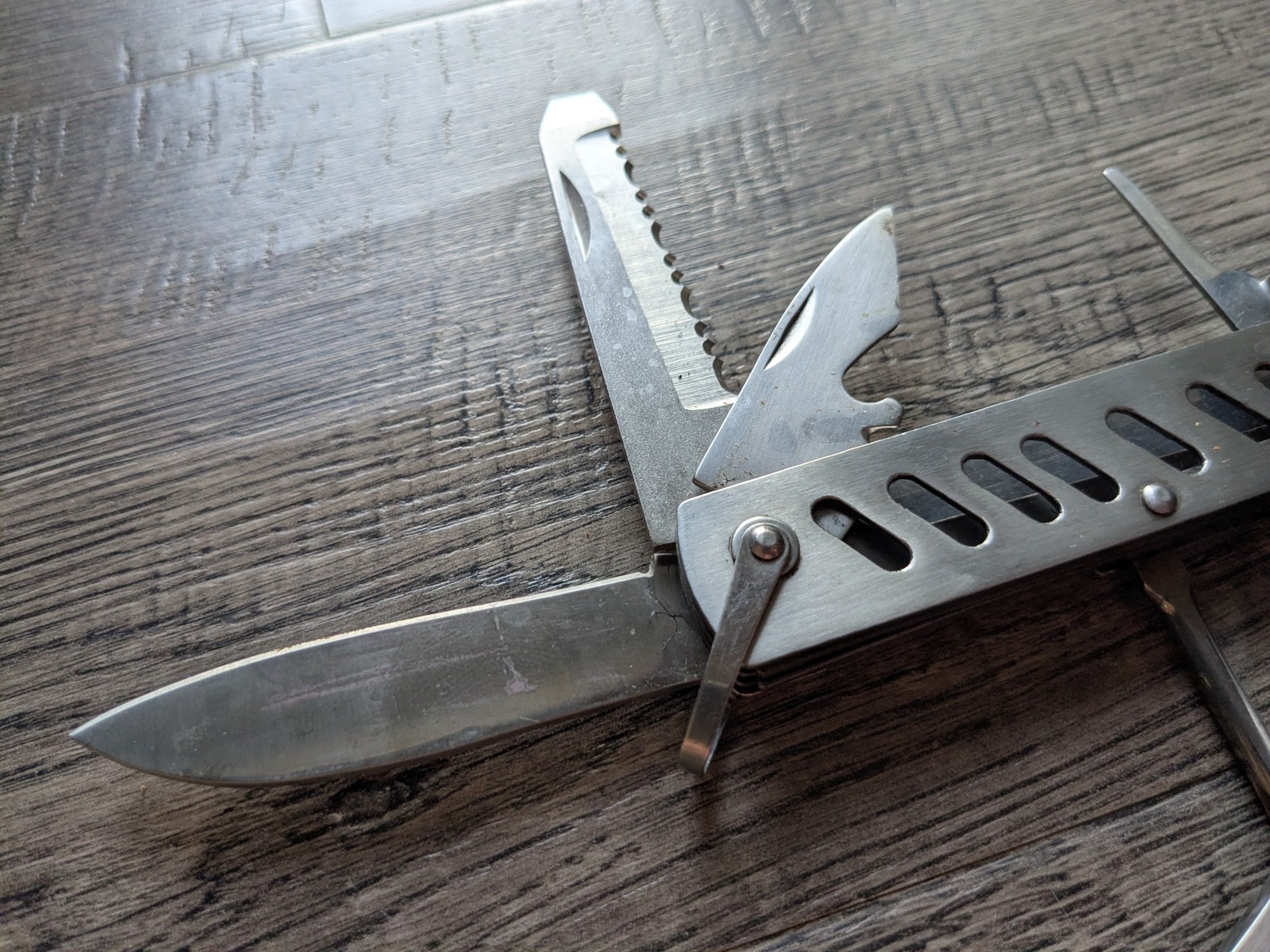 MAXAM 6″ Multi-Tool Folding Pliers All Stainless Steel Survival Knife Tools