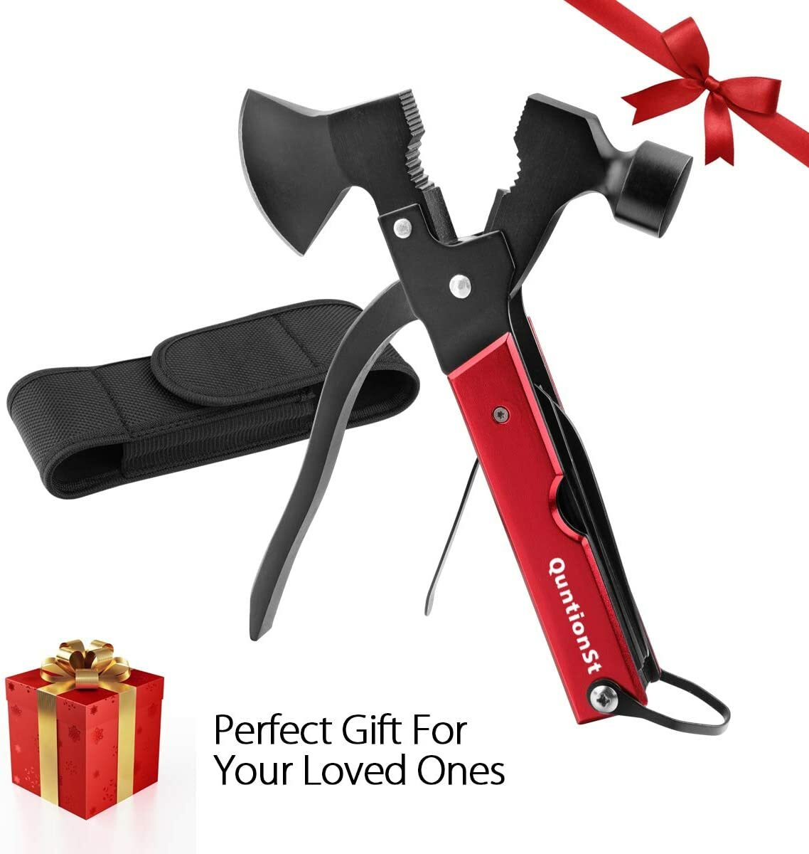 Camping Gear Multitool, Cool & Unique Birthday Gift for Men
