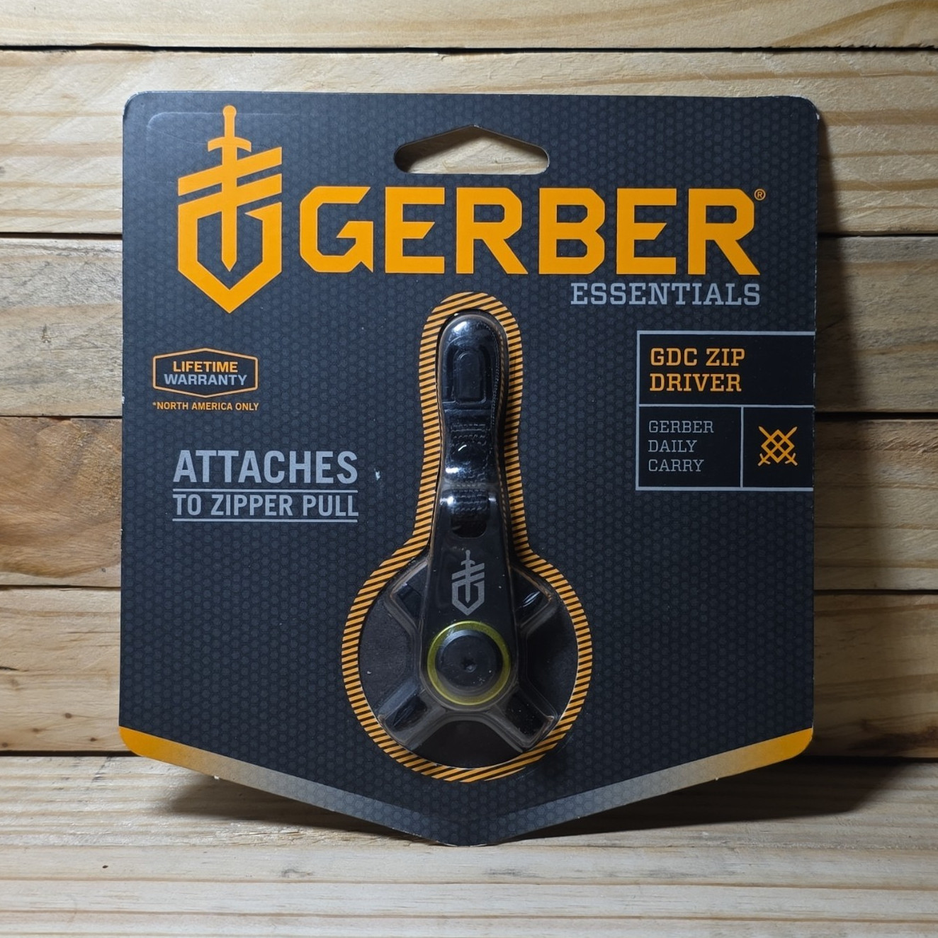 Gerber GDC Zip Driver Black Stainless Multi-Tool 4 Tools, Screwdrivers, Clip