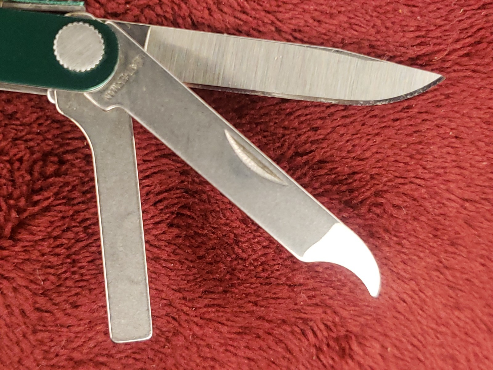 Leatherman Micra Green Multitool Aaron DeVore print