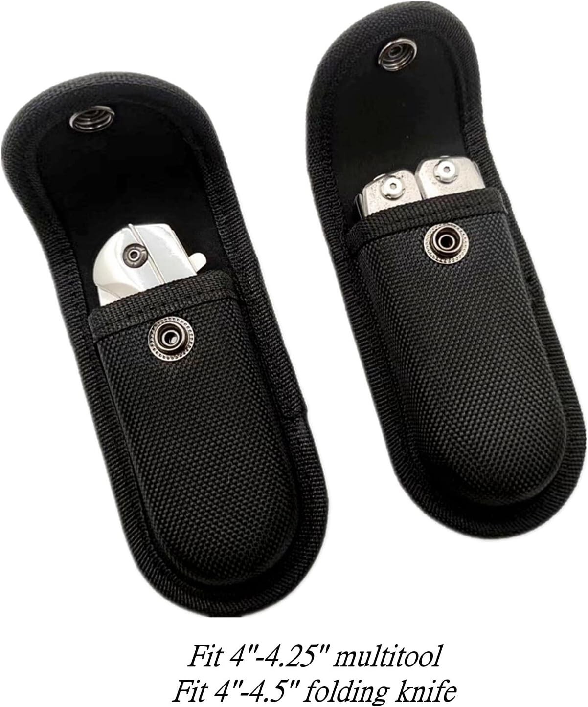 Multitool Belt Sheath for Leatherman, Gerber – Nylon Knife Pouch for Folding Kni