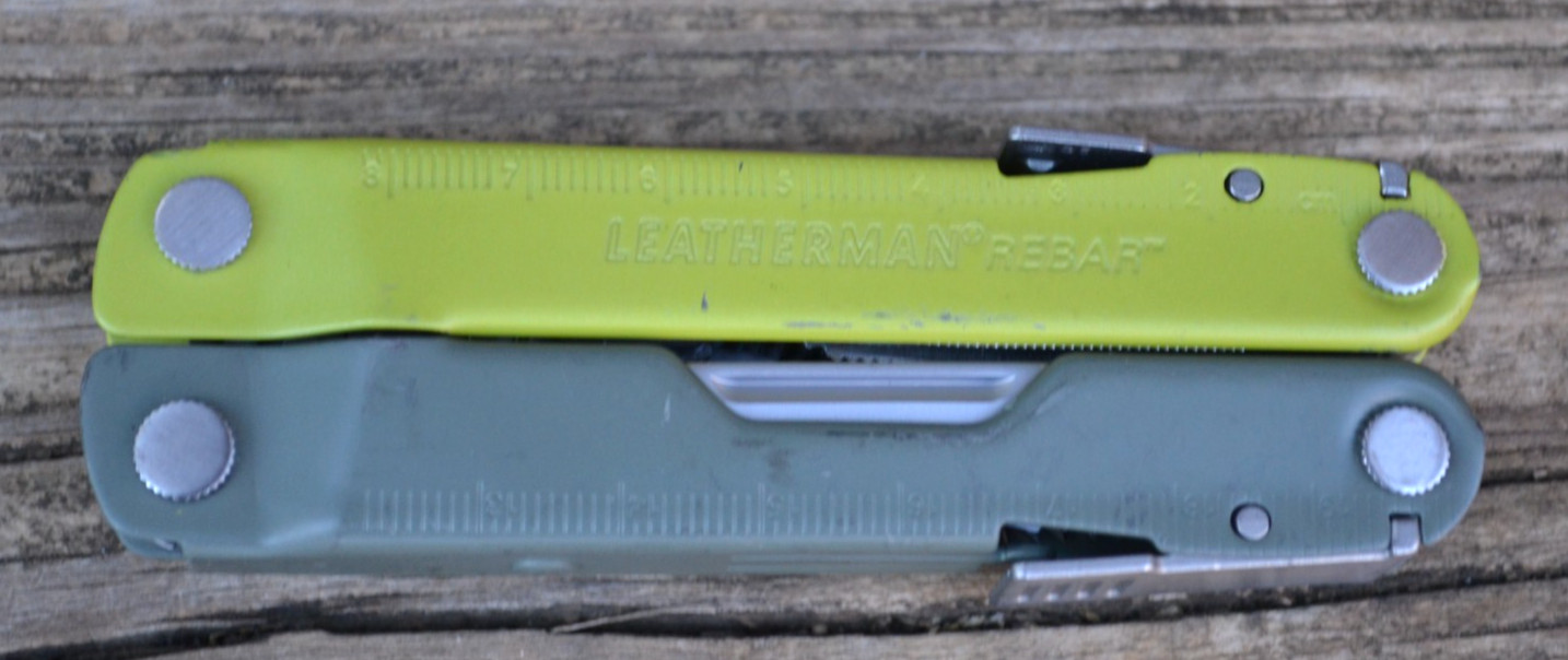 OEM Leatherman Rebar Mossy Slate Multi-Tool Knife Pliers & Other Tools — Great