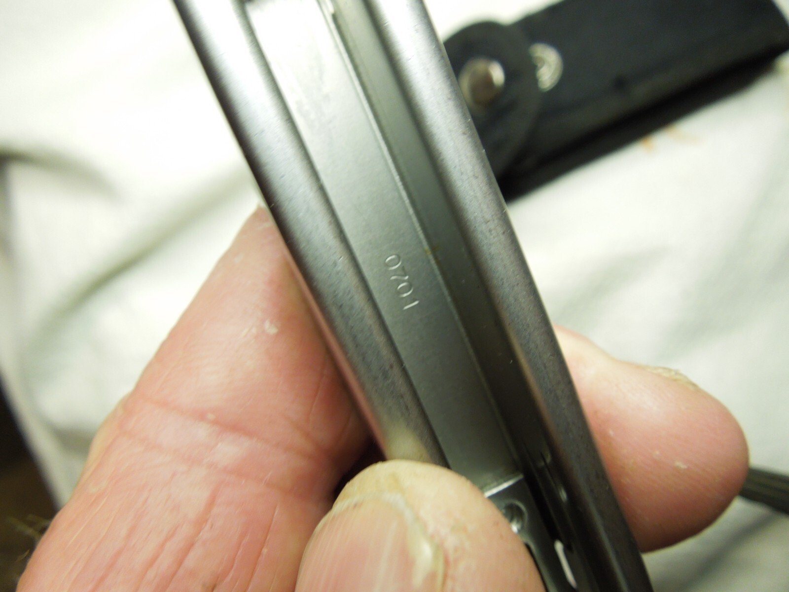 The Original Leatherman Wave Multi Tool USA 2001 PAT.PEND. UNIQUE INSCRIBED LOOK
