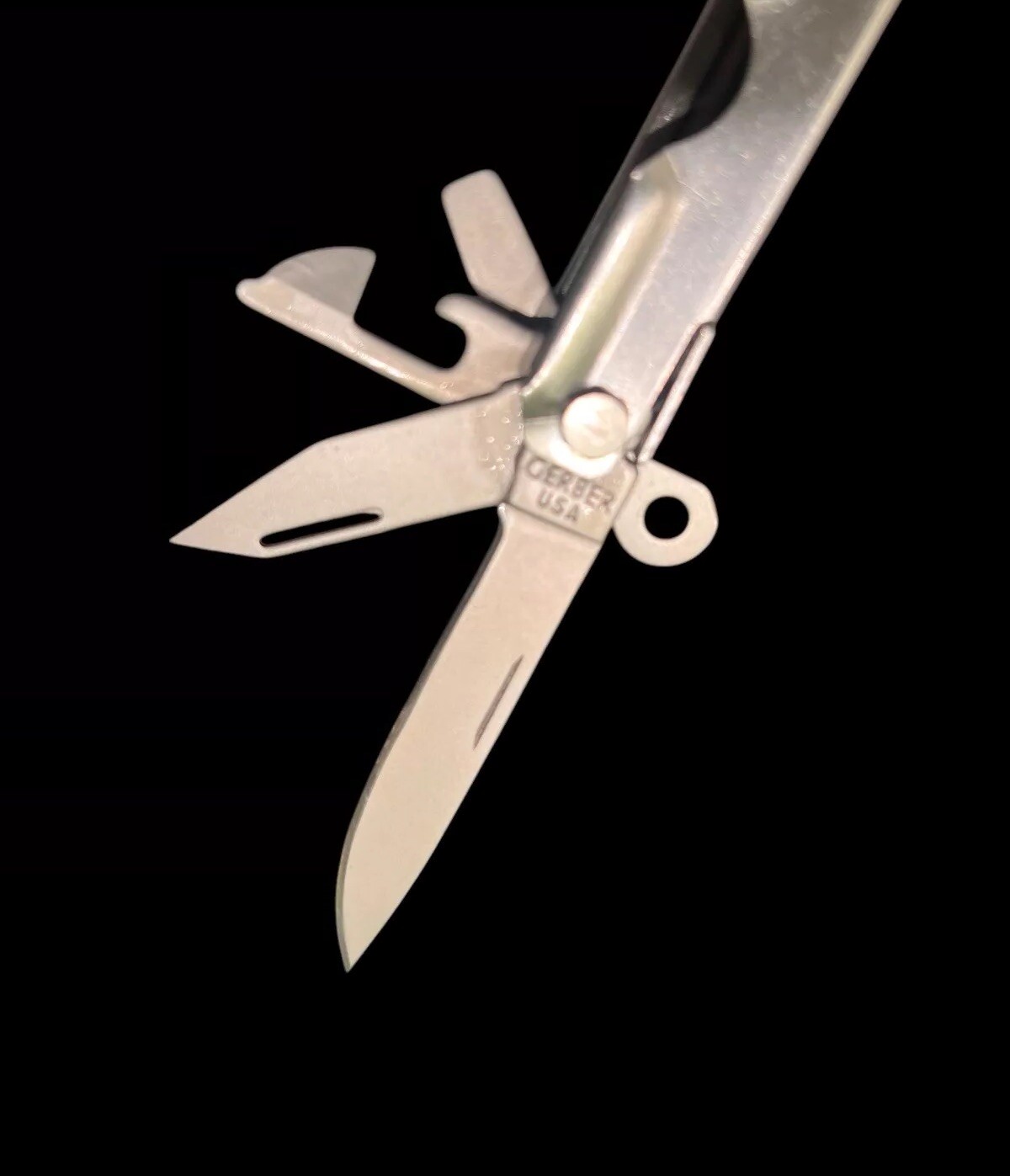 Gerber Vintage Military Provisional Tool (MPT) Model 5 with Leather Sheath
