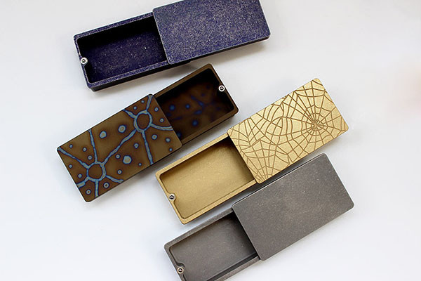 Brass/Titanium EDC Sealing Storage Case Pill Box Holder Container Travel Camping