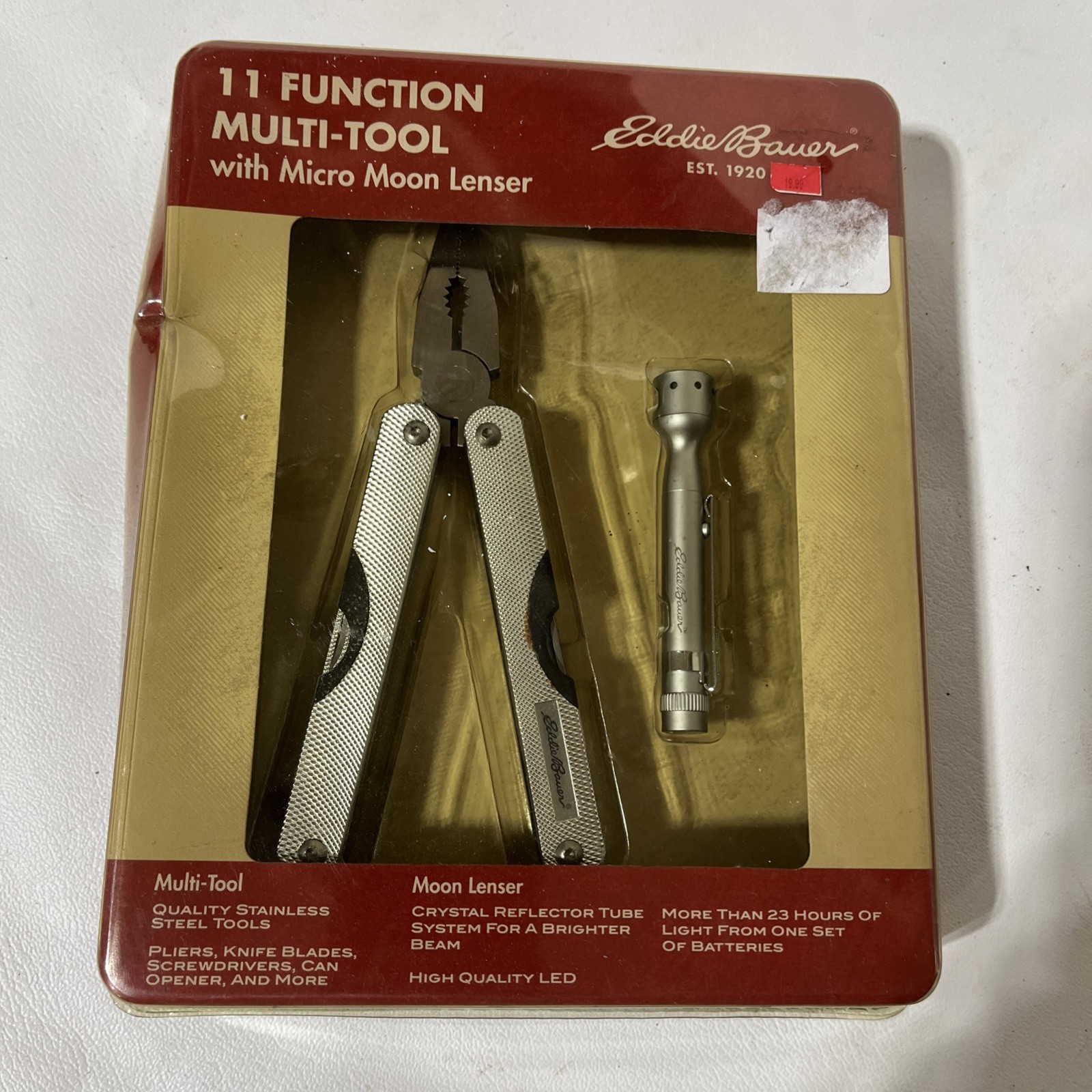 11function Multi-tool With Micro Moon Lender Eddie Bauer New In Box A13
