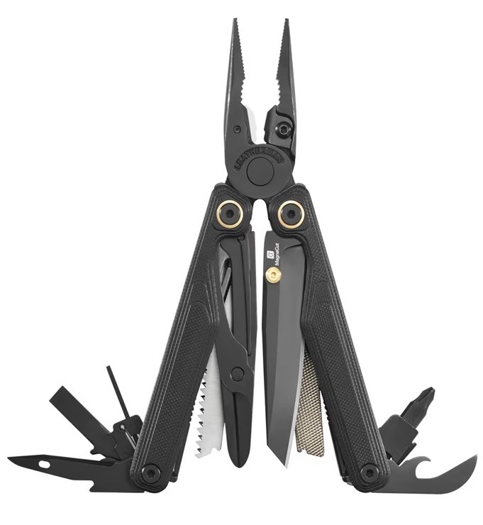 NEW LEATHERMAN Wave Alpha 16-in-1 Multi-Tool W/ MagnaCut Blade Obsidian Black