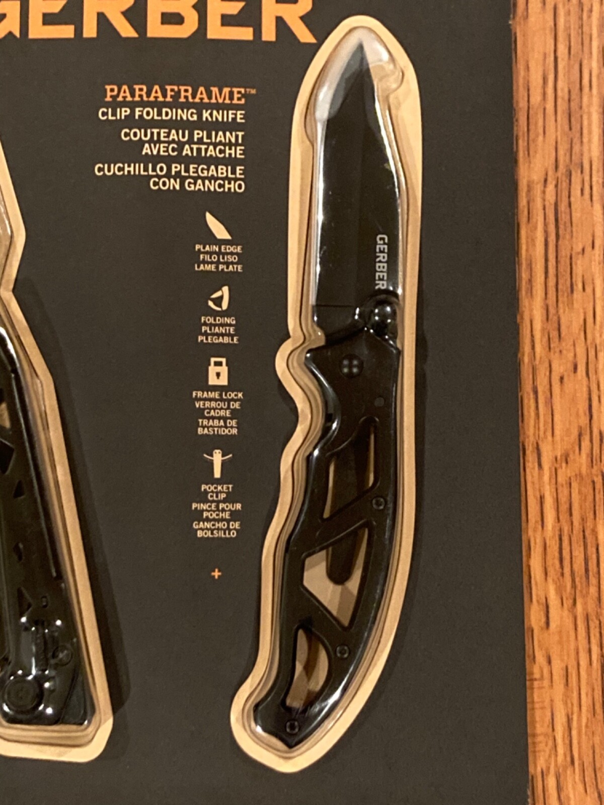 Gerber Suspension-NXT & Paraframe Combo (Black Stainless Multi-Tool & Knife)