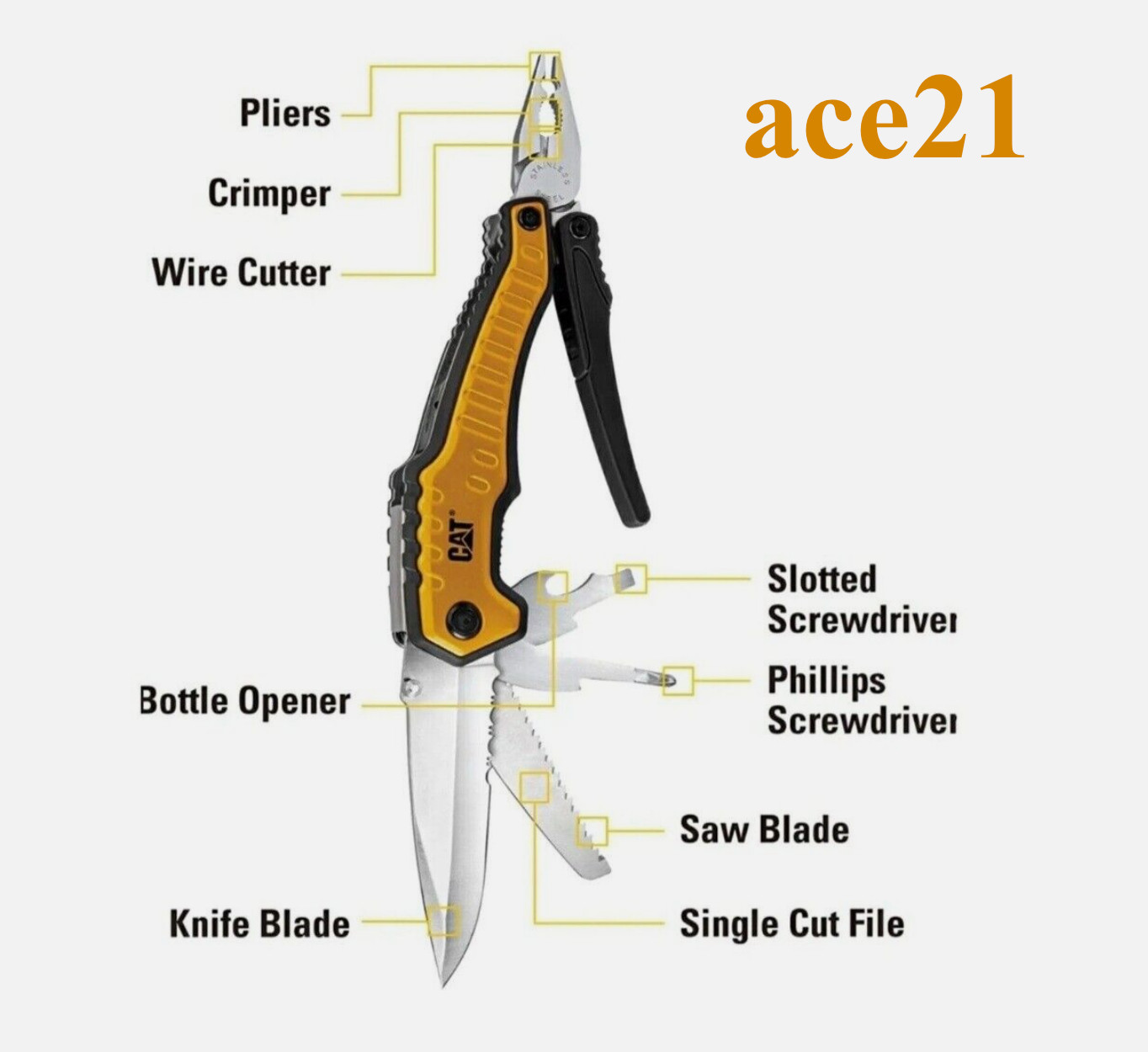 CAT XL 9-In-1 Multi-Tool New Model # 980045S