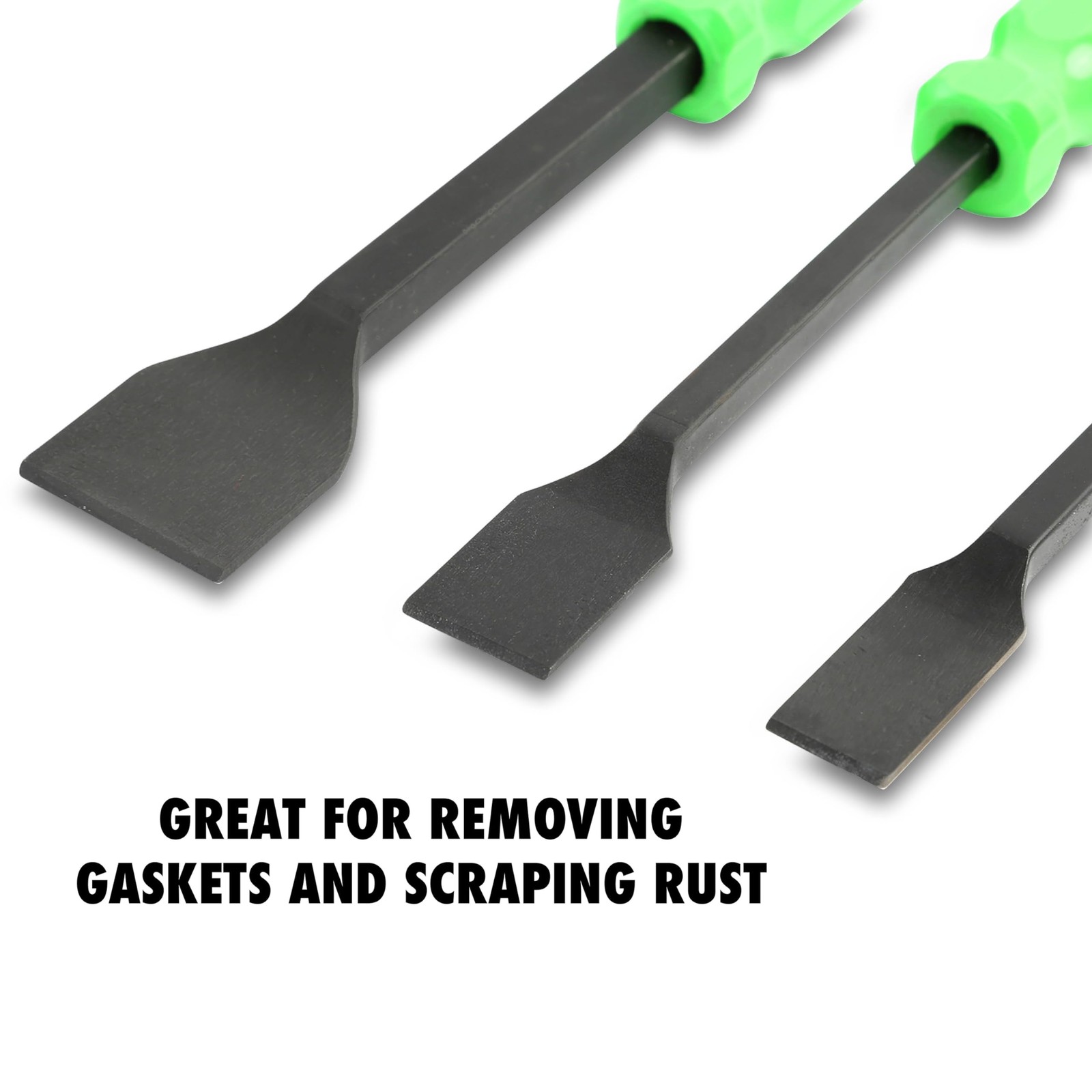 OEMTOOLS 26501 Gasket Scraper Tool, 3-Piece Automotive Tools for Removing Oil Pa