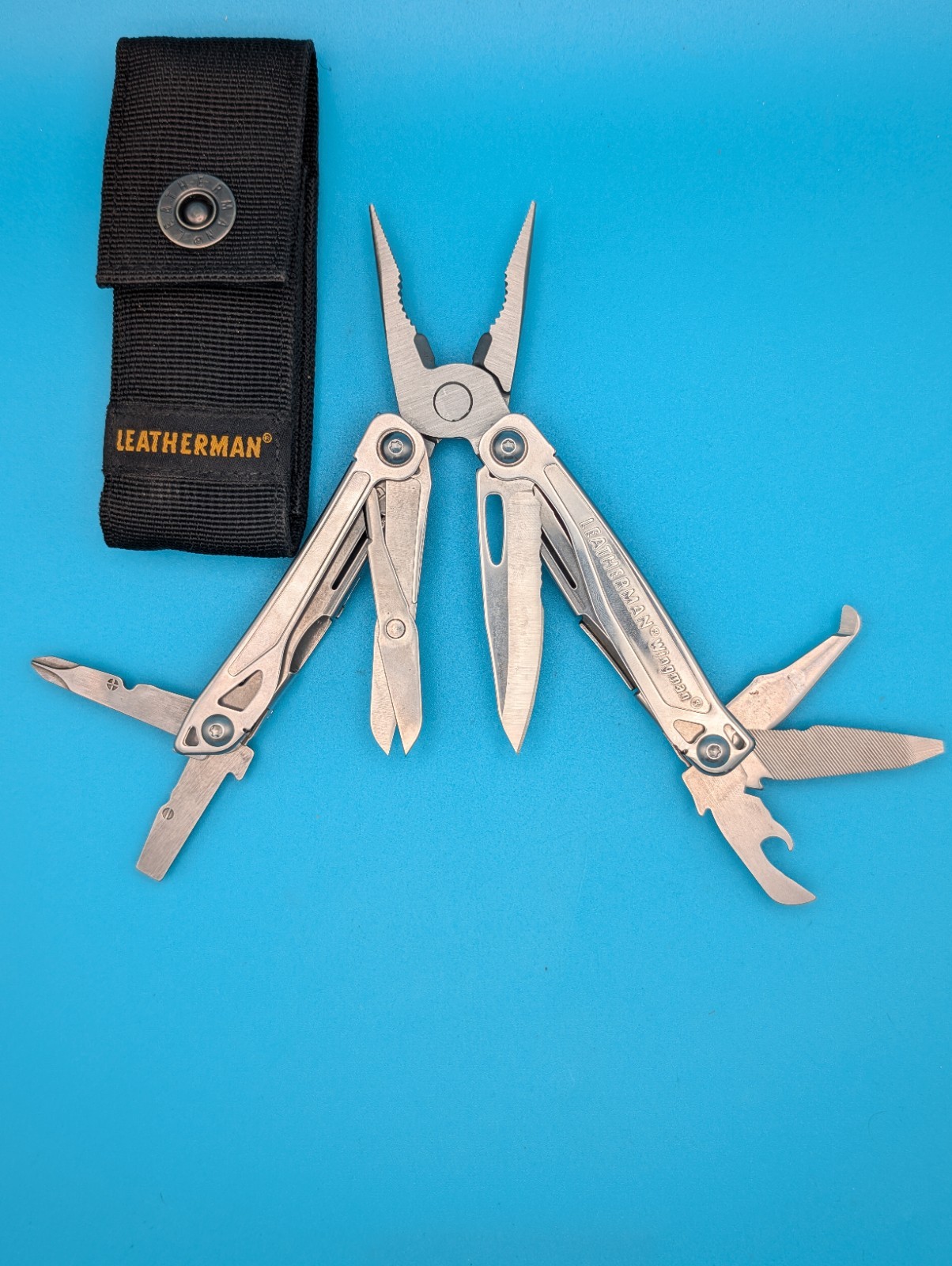 LEATHERMAN WINGMAN MULTI-TOOL! WITH SHEATH! FREE SHIPPING!