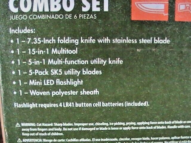 OZARK TRAIL #T211A1-12 (6)-PIECE COMBO SET BRAND NEW IN BOX (D)