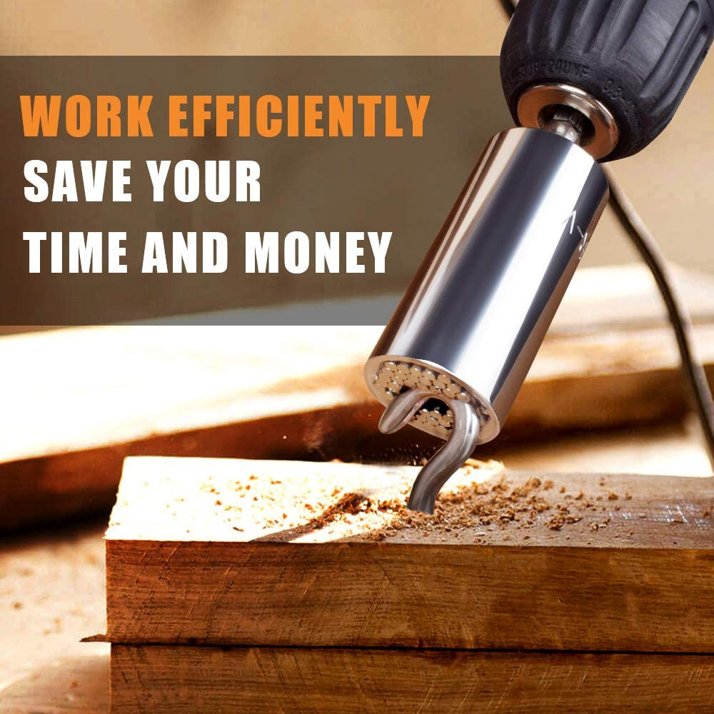 Universal Socket Tool Set with Power Drill Adapter – Perfect Valentine’s Gift
