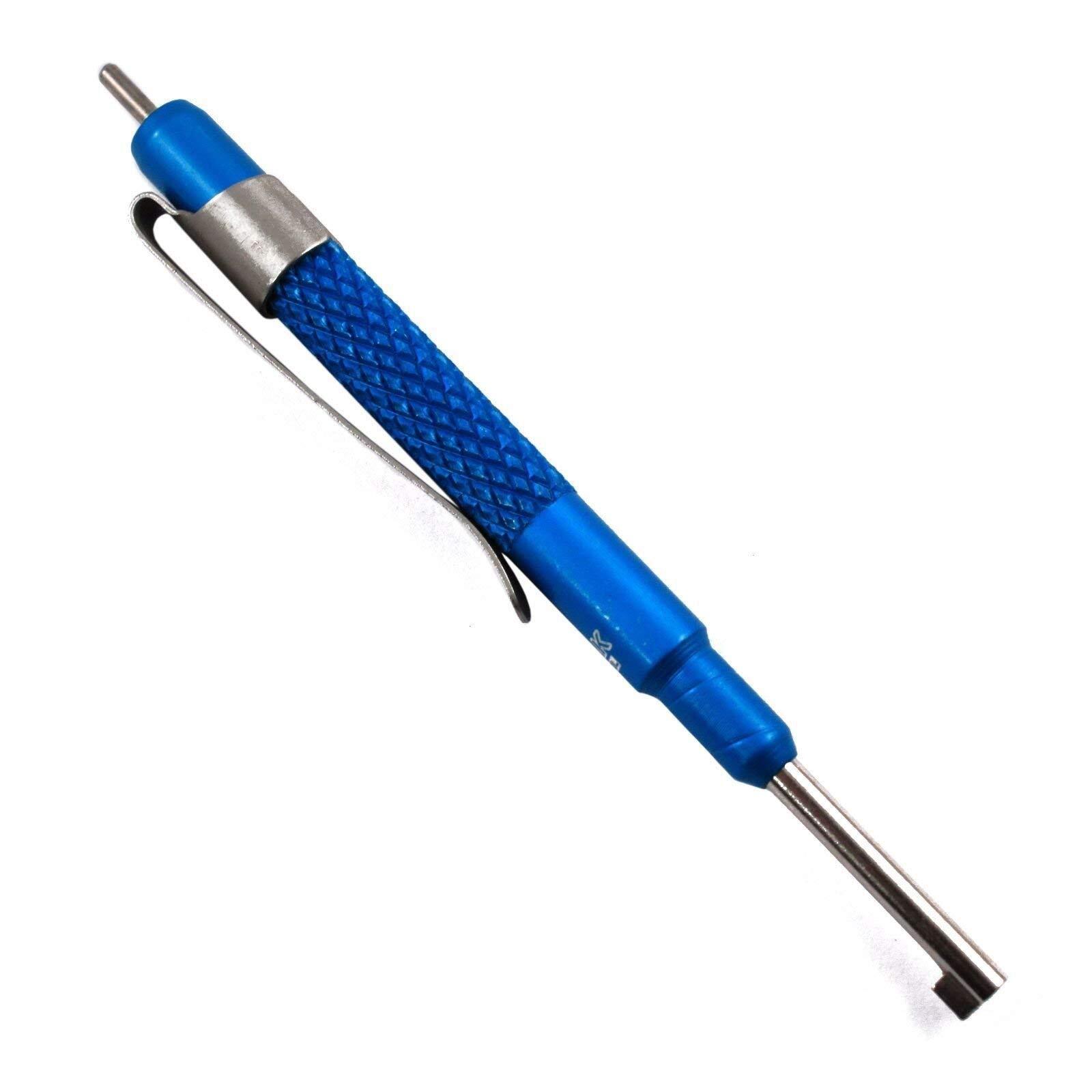 Tool Pocket Key Aluminum Grip No. 13blu Blue Finish