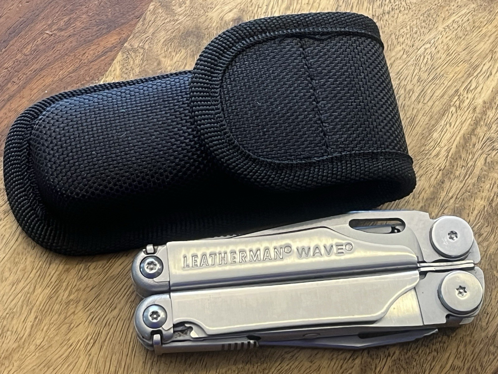 Leatherman Wave Multi-Tool Knife Great Condition!! w/New Sheath ~TASKCo