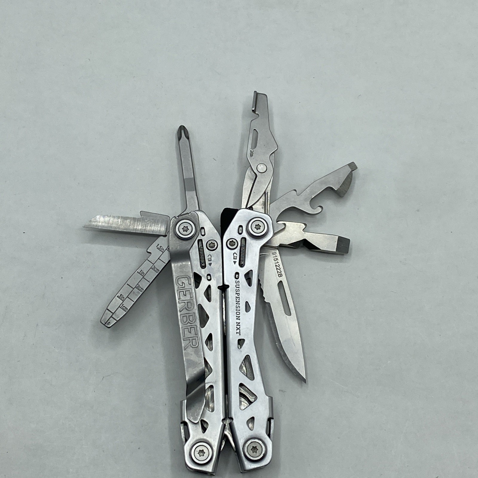 Gerber Suspension NXT & Paraframe II Knife Combo – Silver & Ti Grey