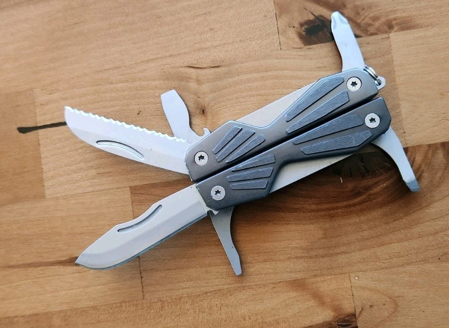 Gerber BG Compact Gray Mini Multi-Plier Knife Multi Tool – Great Cond. – Y20
