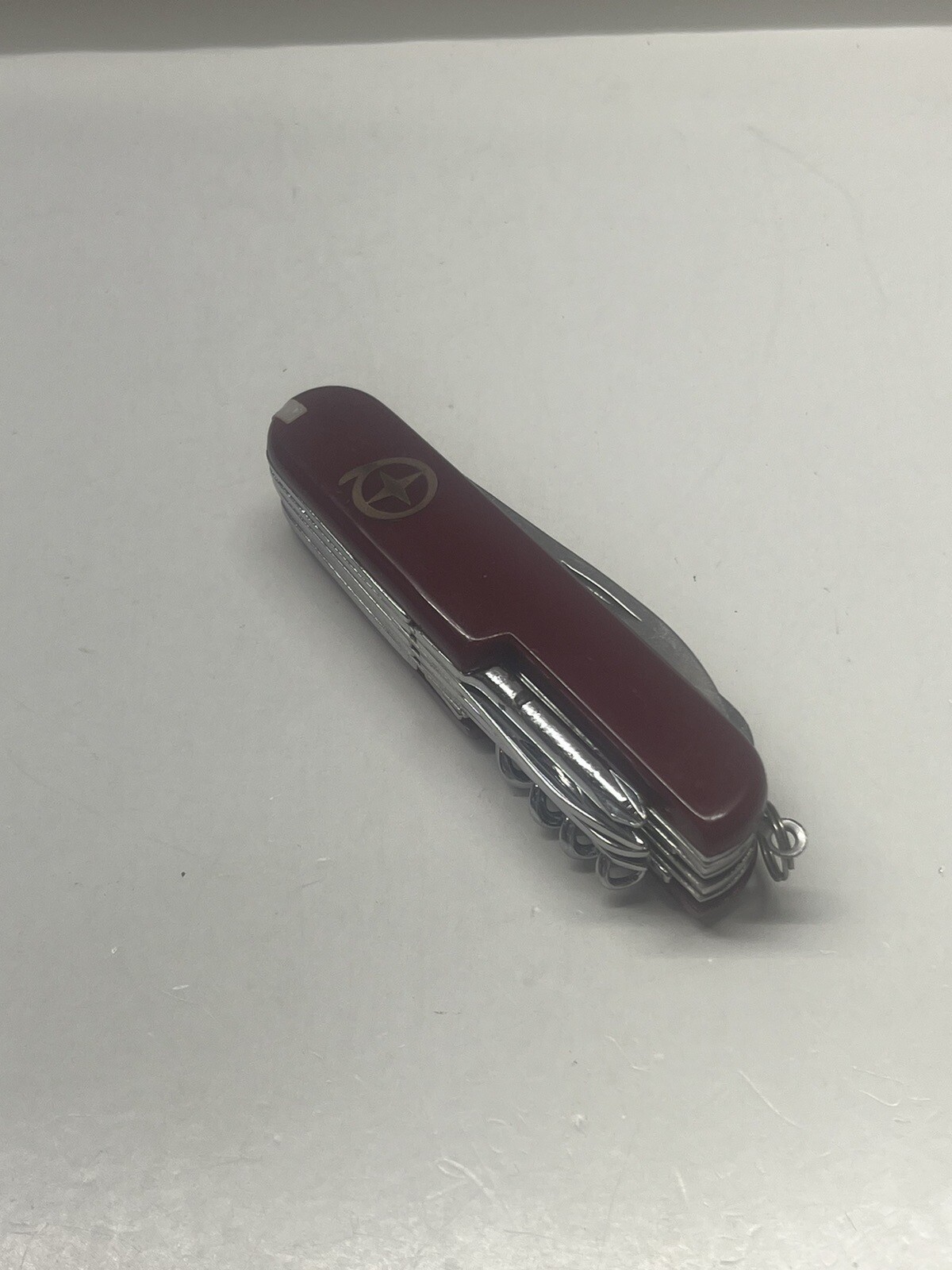 Diamond Superior Multi Purpose knife Multiple tools red Cork Screw Tweezers