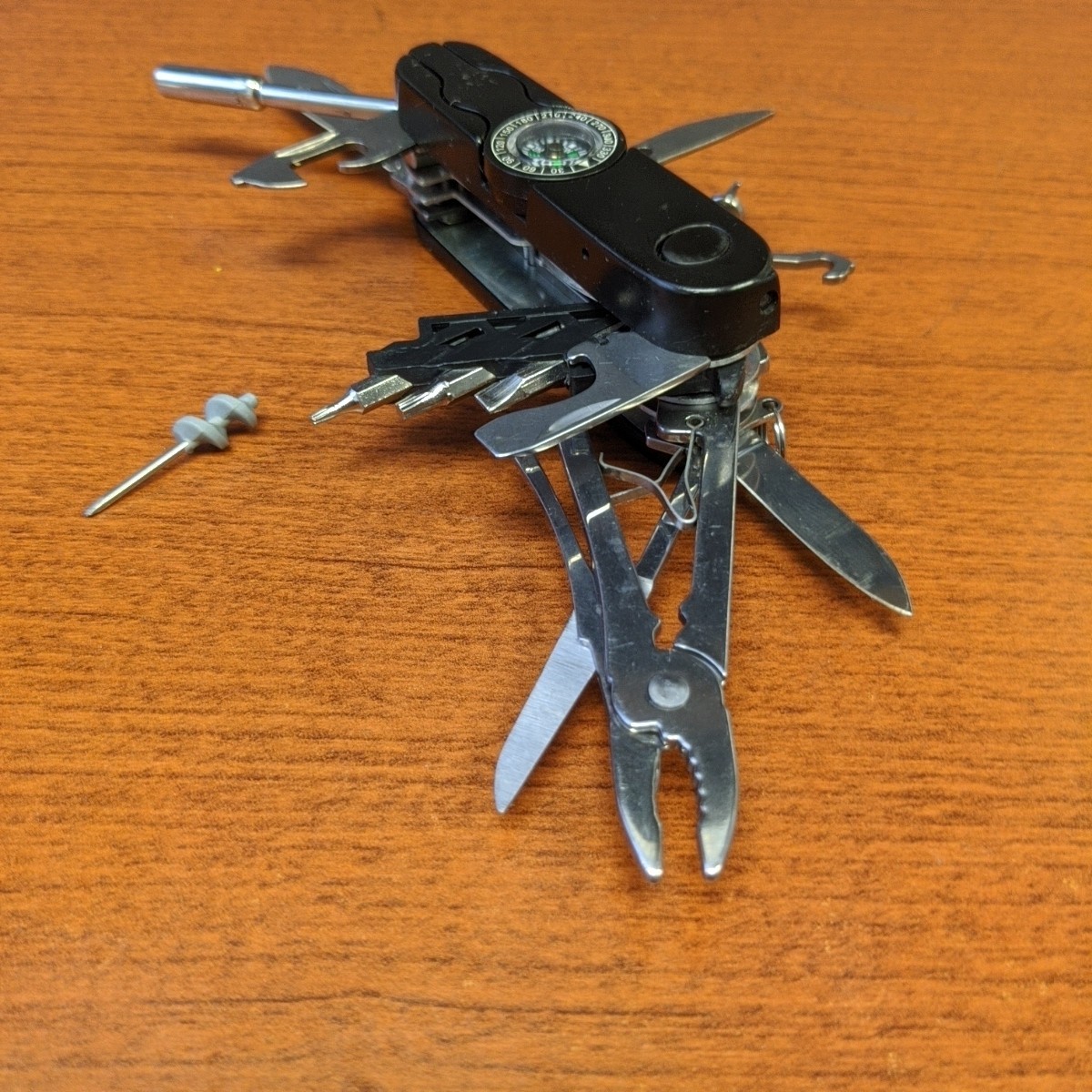 Ranger MultiTool Pocket Knife with Compass & 30 Tools All in Your Pocket Vintage