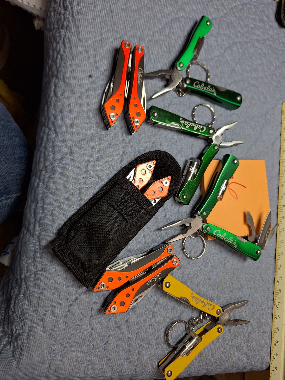 7 Cabela’s Multi tool Pliers AIRPORT CONFISCATION GIFTS LOC .6