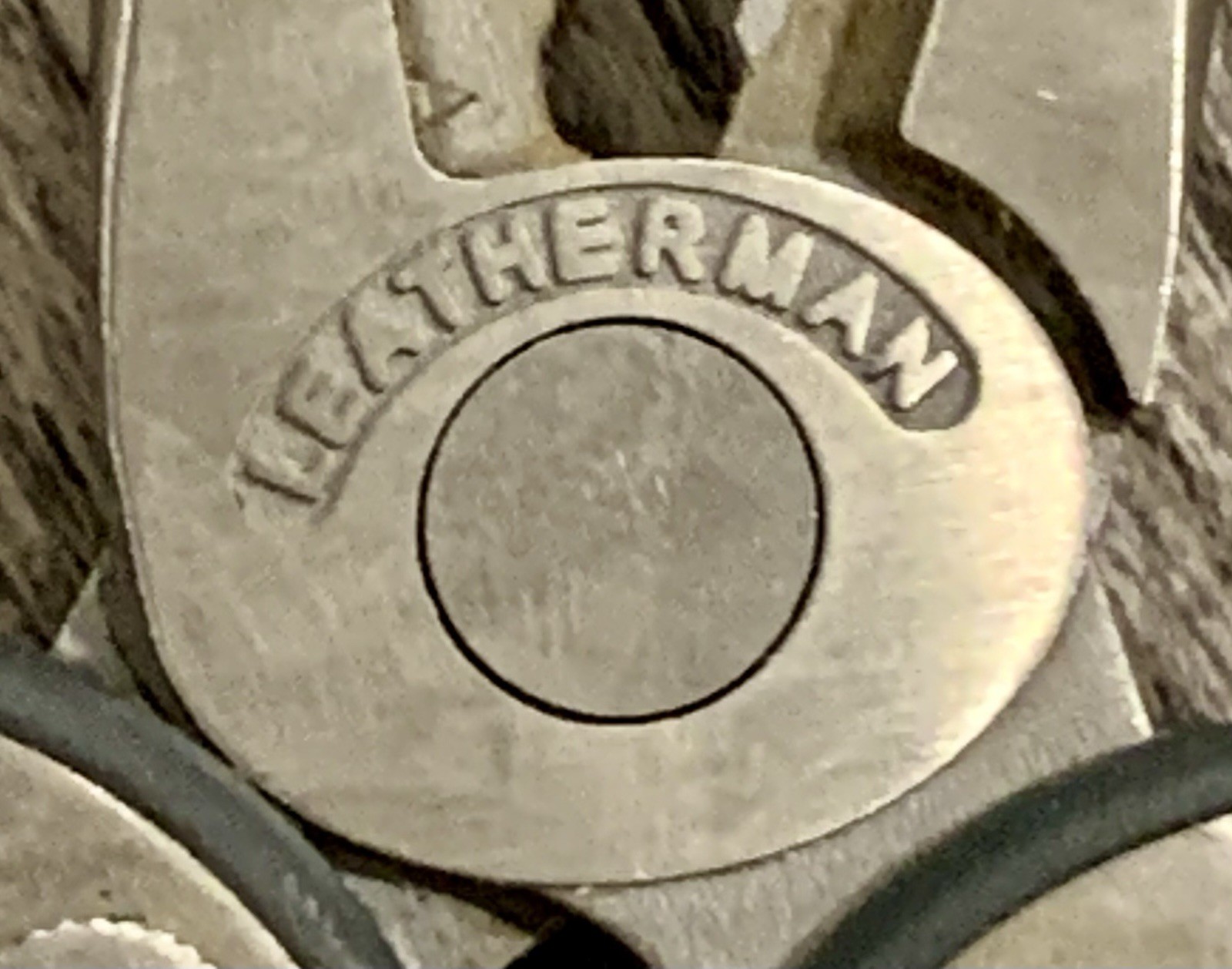 Leatherman KICK Multi-Tool with Sheath Stainless Steel USA Dated March 2006
