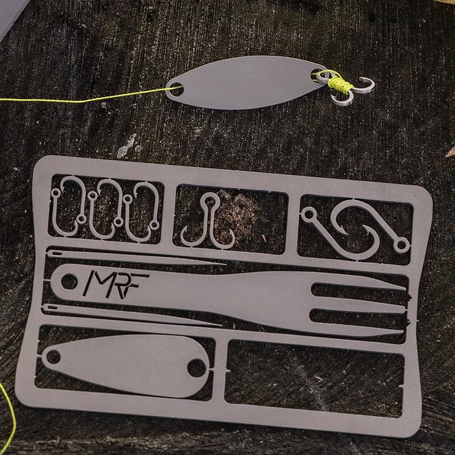 MRF Card Multitools 3Card Survival Kit – Fisherman, Hunter & Urban Emergency …