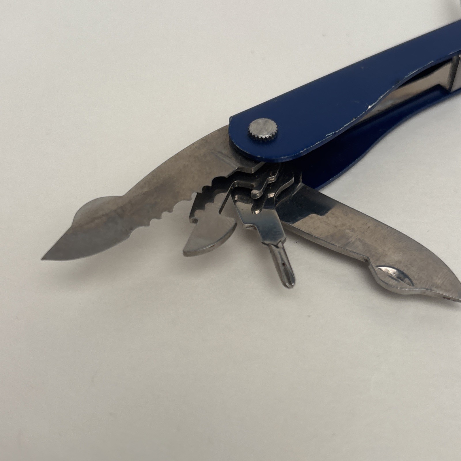Multi Tool Lot of 6 various brands & sizes with advertising Red Blue Hike Fish