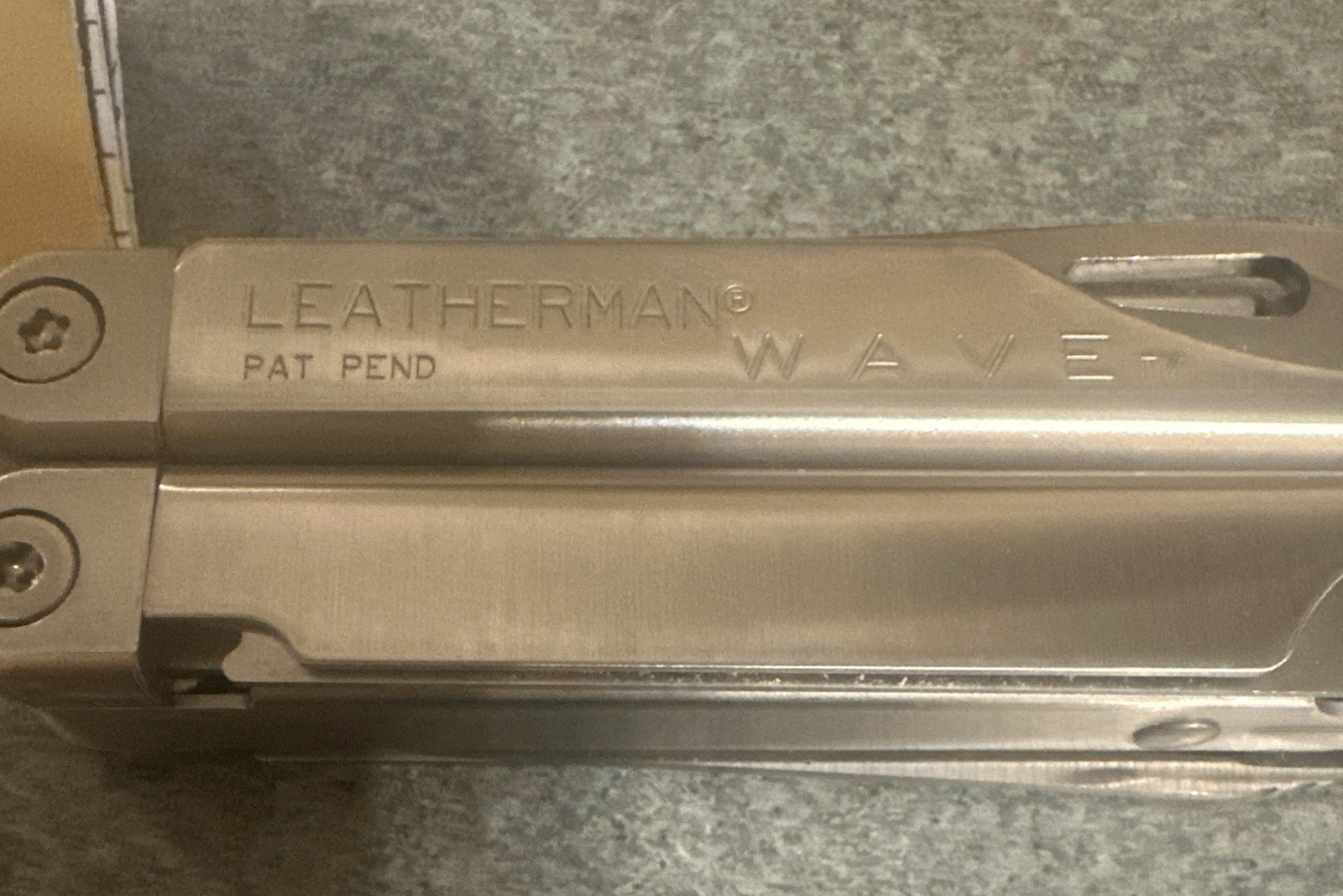 Vintage The Original Leatherman Wave Multi-Tool Nylon Sheath NOS Rare 2002