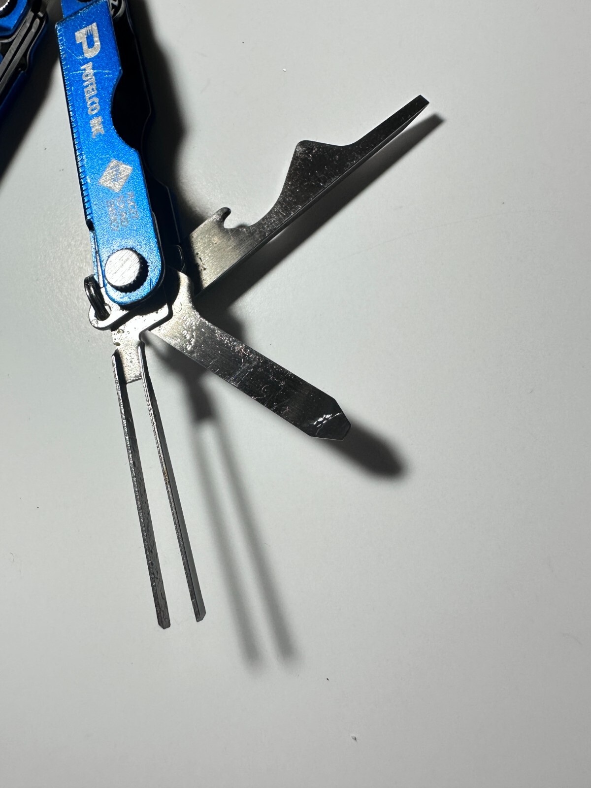 Leatherman MICRA Blue SEATTLE SEAHAWKS 2006 Super Bowl Potelco Multi Tool Knife
