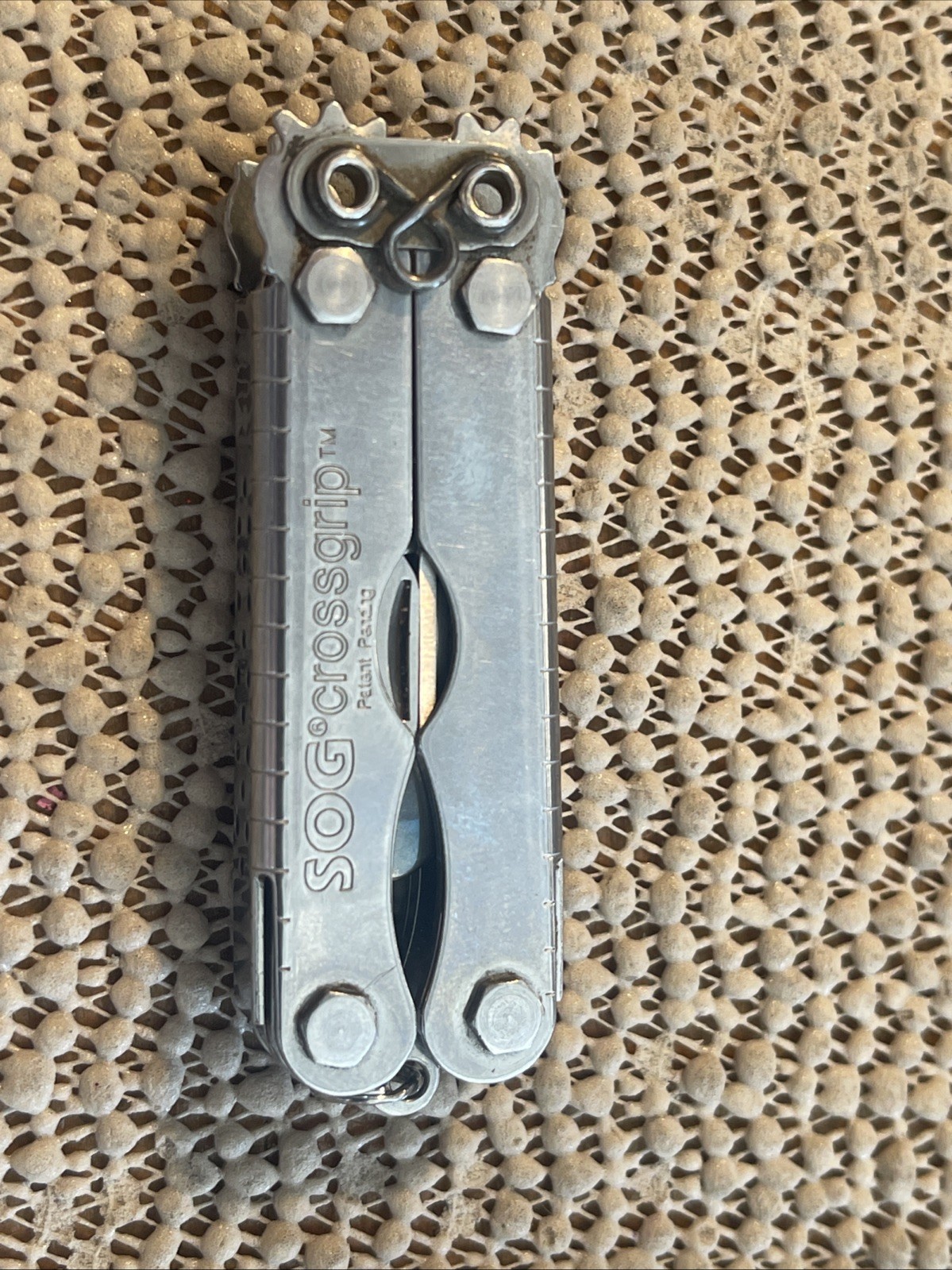 SOG Crossgrip Multi-Tool Compact Pocket Size Collectible- Pre-Owned