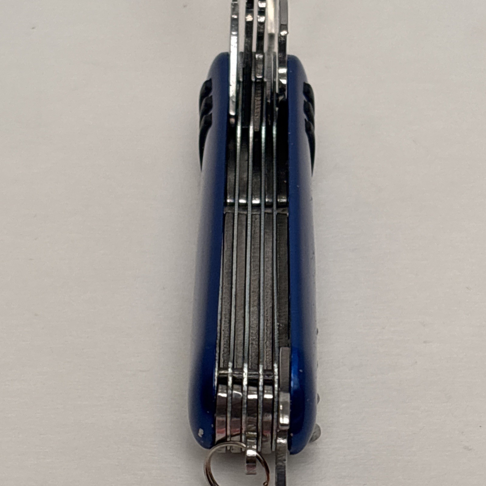 Multi-Use Pocket Knife with Survival Tools Blue w/ Black Accents Camp Hunt Fish