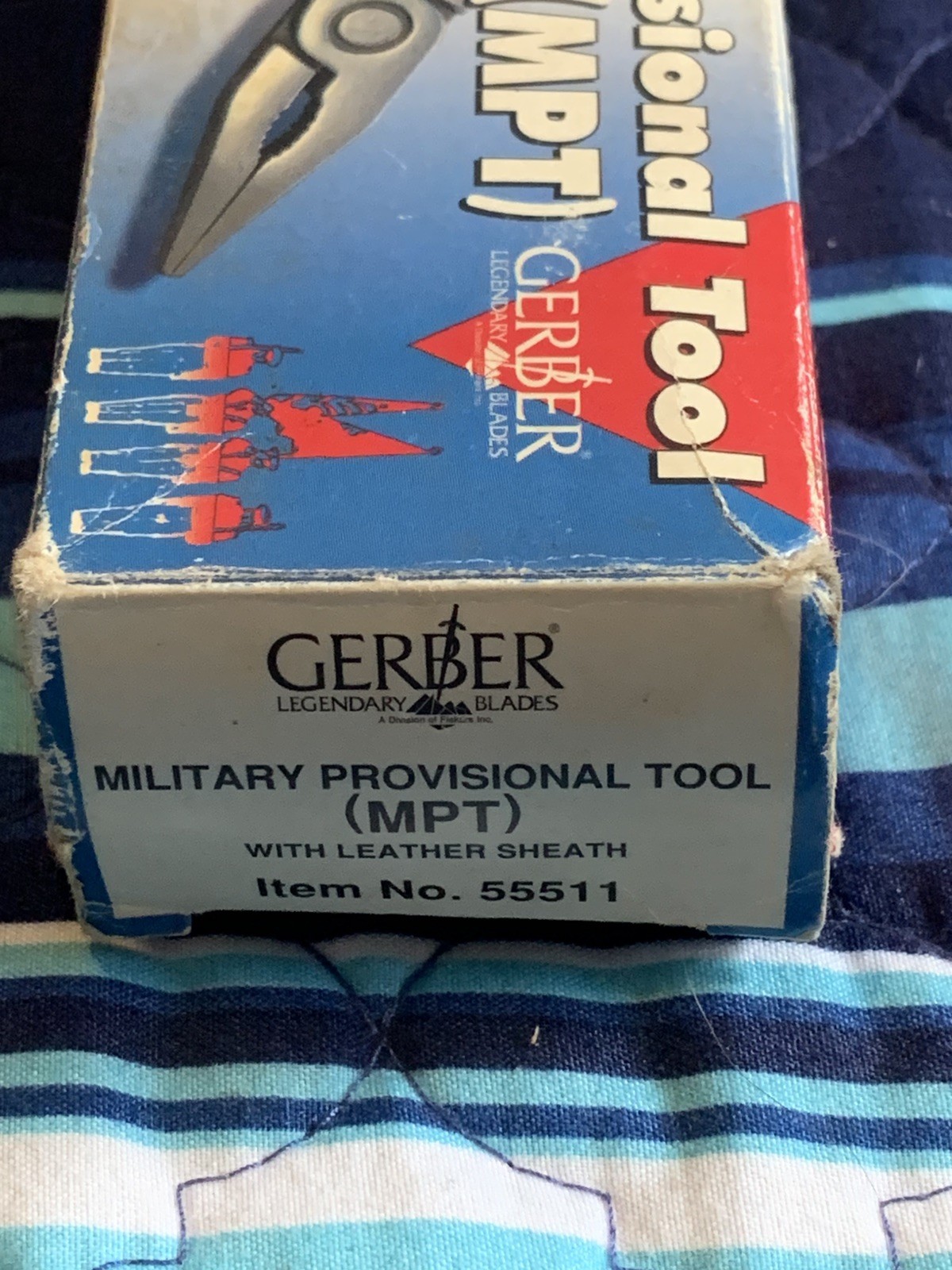 Vtg Gerber USA MPT 55511 Military Provisional Tool & Sheath Plier Multi-Tool