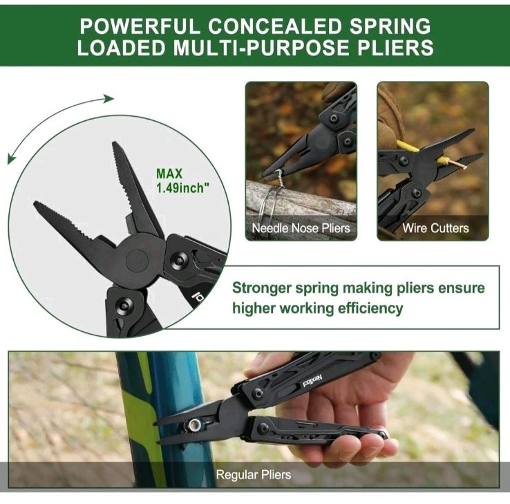 NEXTOOL BLACK KNIGHT Multitool kit Outdoor Tool 11 in 1 Survival Tool
