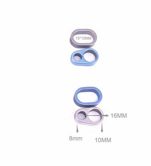 EDC Mini Portable Titanium Alloy Keychain Connector Key Ring Buckle Tool