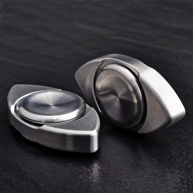 EDC Focus Stress Relievers Stainless steel Fidget Hand Spinner Finger Gyro Toys