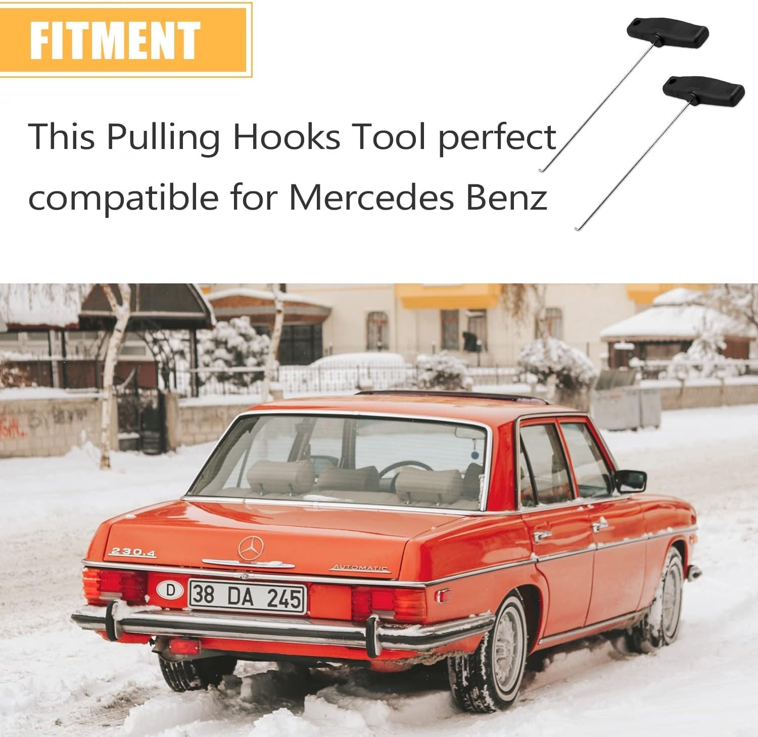 Instrument Auto Cluster Removal Pulling Hooks Tool For Mercedes Benz Heavy D…