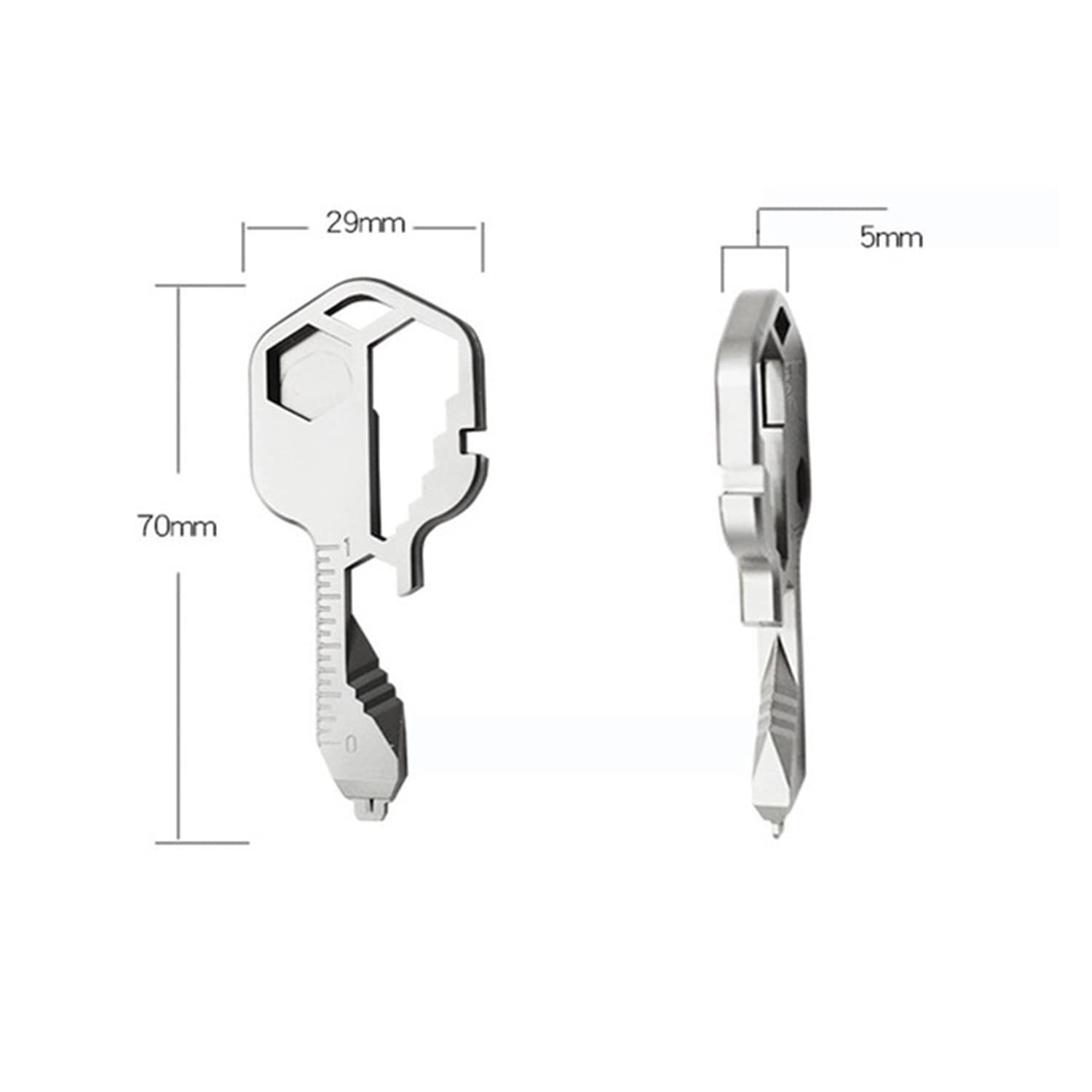 Bottle Opener Keychain 24in1 Multitool Keychain Pocket Wer…