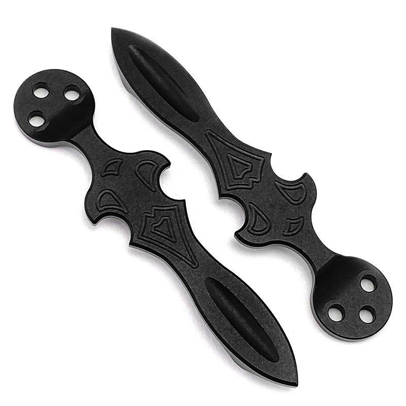 CNC Titanium Pocket Clip for Spyderco C81 / C10 Knife Replacement
